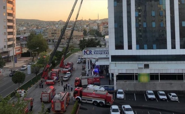 Gaziantep'te özel hastanede yangın: 2 hasta hayatını kaybetti