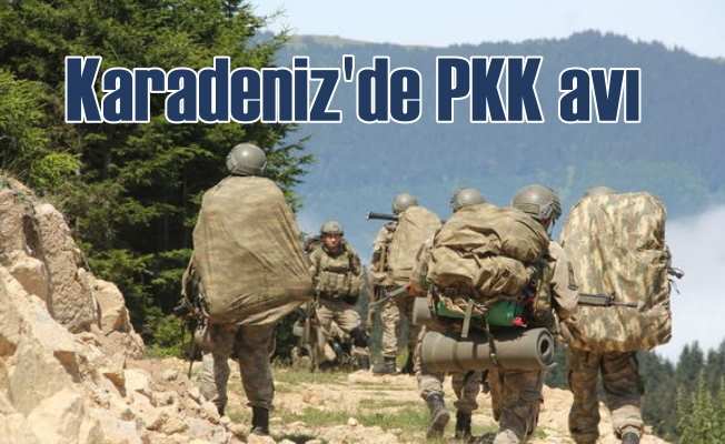 Giresun'da PKK operasyonu; 3 terörist çembere alındı
