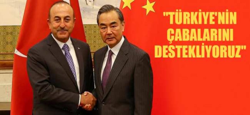 Çin'den Türkiye'ye yeni destek açıklaması 