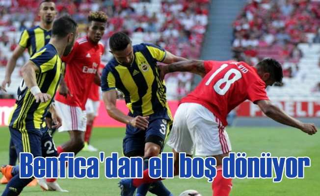 Fenerbahçe, Benfica'dan mağlup dönüyor