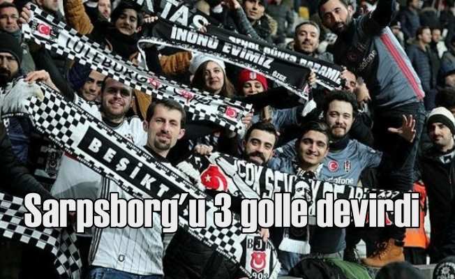 Beşiktaş Sarpsborg'u 3-1 net skorla yendi