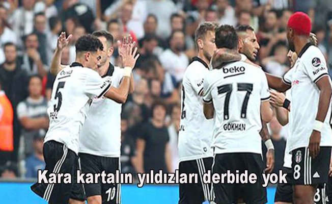 Beşiktaş'ta Pepe ve Babel derbide yok