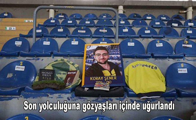 Genç Fenerbahçeli Koray Şener son yolculuğuna uğurlandı  