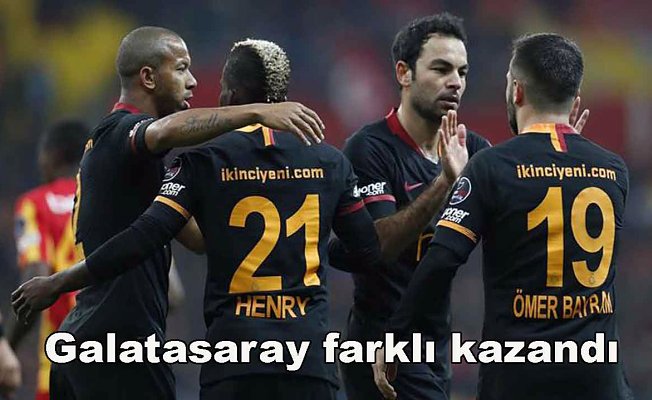 Kayserispor 0- Galatasaray 3