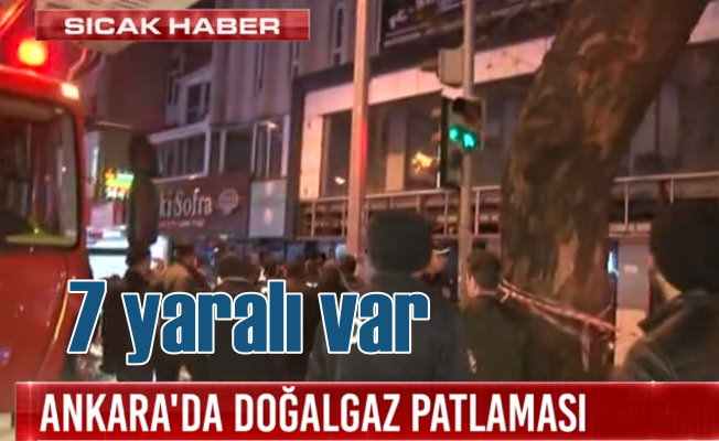 Ankara'da patlama; 9 yaralı var