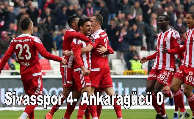 Sivasspor gol oldu yağdı