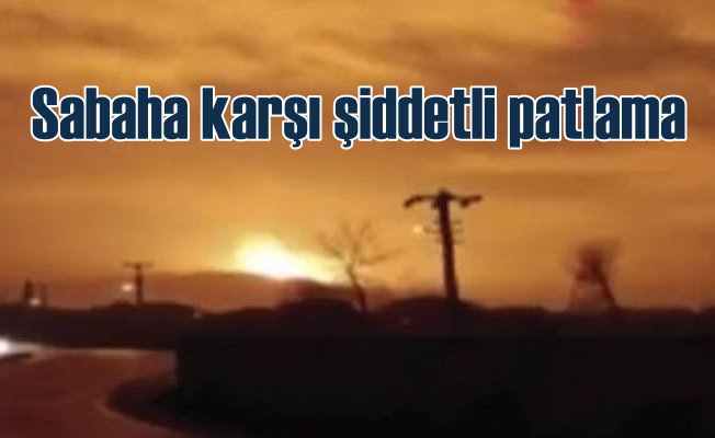 Arifiye'de şiddetli patlama: Doğal Gaz Boru Hattı patladı