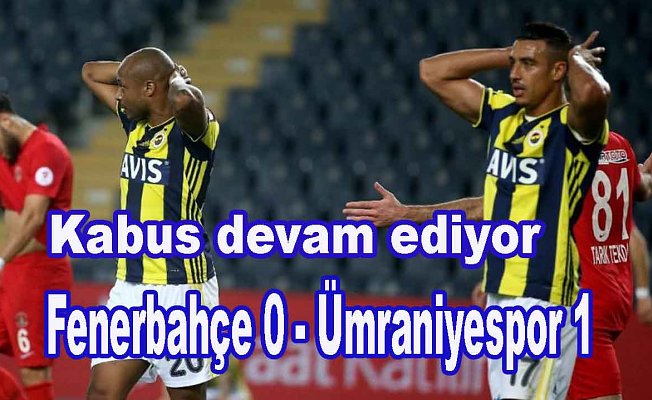Fenerbahçe çöktü
