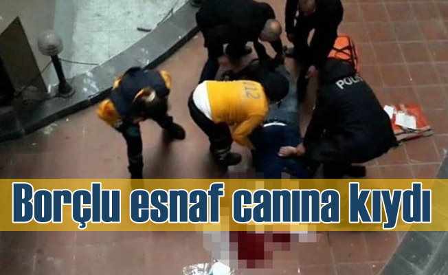 Samsun'da AVM'de borç intiharı; Esnaf ölüme atladı