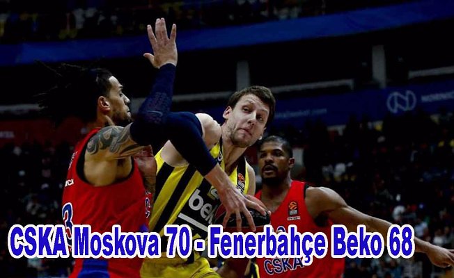 Fenerbahçe Beko yenilmesine ragmen liderliğini korudu