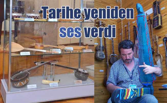 Feridun Obul'un enstrumanları Baku'da sergileniyor