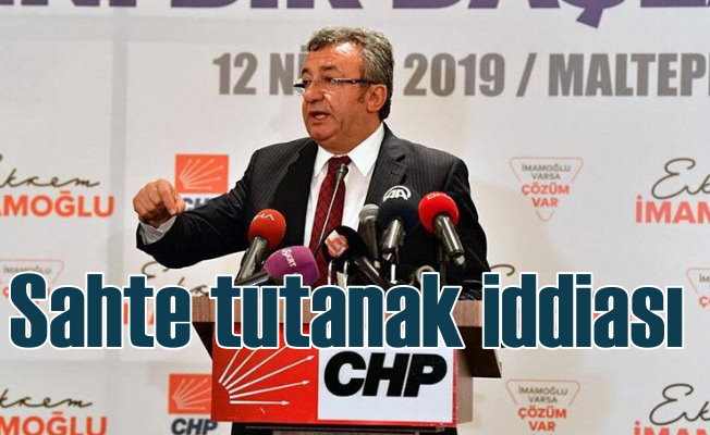 CHP'den Büyükçekmece soruşturması için sahte tutanak iddiası