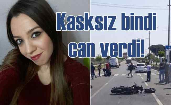 Kasksız motosiklet yolculuğu Özge Varlık'ın ölümüne neden oldu