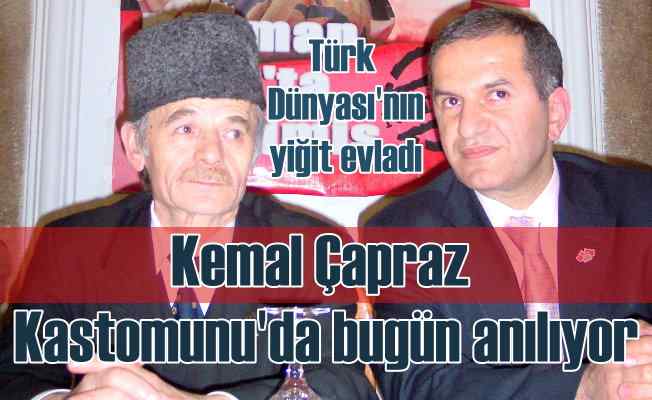 Kemal Çapraz Kastamonu'da anılıyor