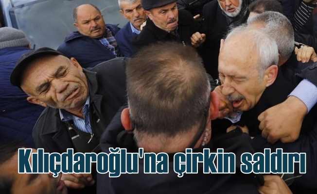 Kemal Kılıçdaroğlu'na şehit cenazesinde saldırı
