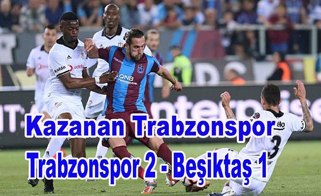 Trabzonspor, Beşiktaş'a geçit vermedi