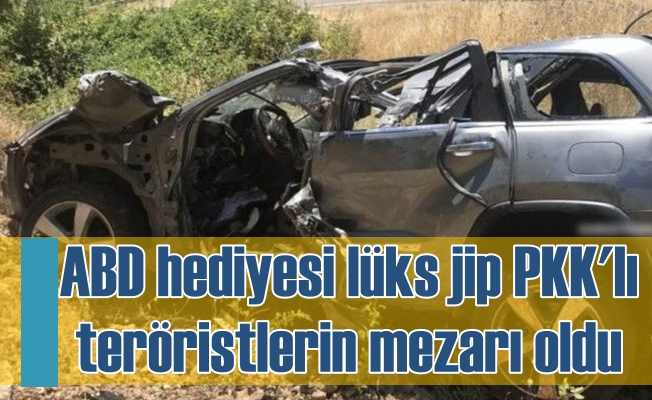 PKK'lı teröristler ABD hediyesi lüks aracın içinde vuruldu