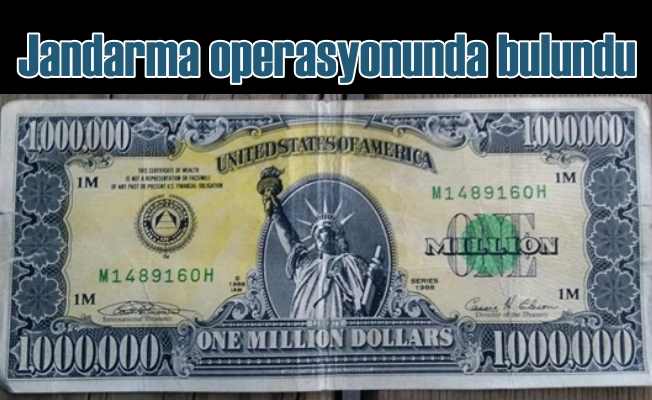 Uşak'ta 1 milyon dolarlık banknot operasyonu