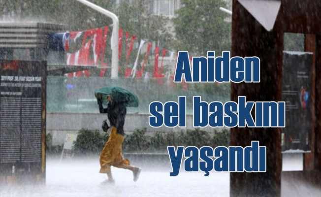 İstanbul'da yağmur | 1 saatte 110 Kg yağmur 
