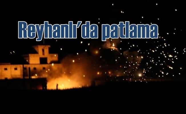 Reyhanlı'da askeri mühimmat deposunda patlama 