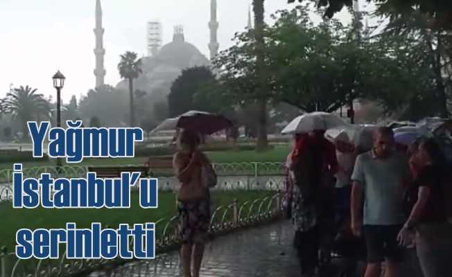 Yağmur Marmara Bölgesi'ni serinletti