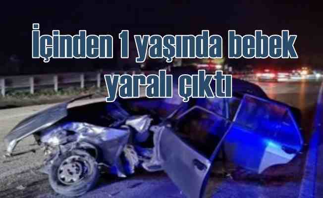 Bursa İnegöl'de feci kaza, 10 yaralı var