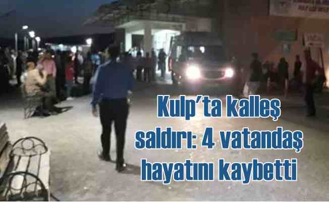 Diyarbakır Kulp'ta kalleş saldırı, 7 vatandaş can verdi