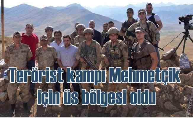 Teröristlerin kampı Mehmetçik için üs bölgesi oldu