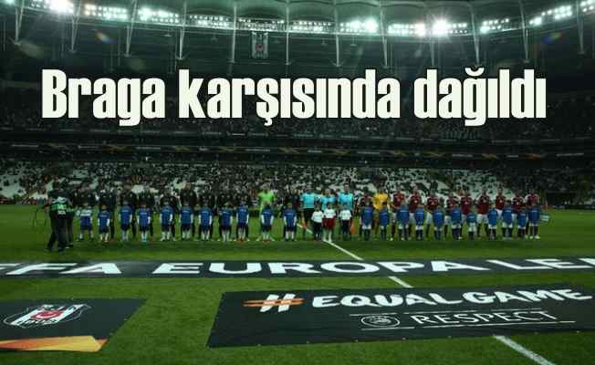 Beşiktaş, Braga karşısında 2 - 1 mağlup oldu