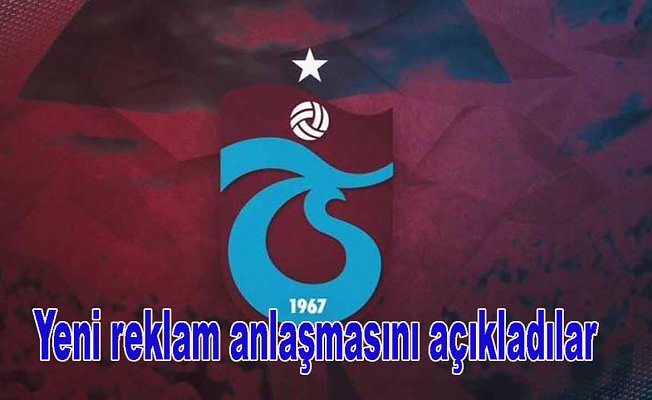 Trabzonspor'da yeni reklam anlaşması