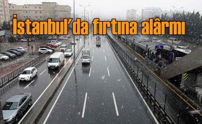 İstanbul için şiddetli fırtına uyarısı, AKOM nöbette