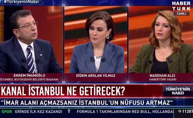 İmamoğlu | Erdoğan'ı Kanal İstanbul için ikna ederim