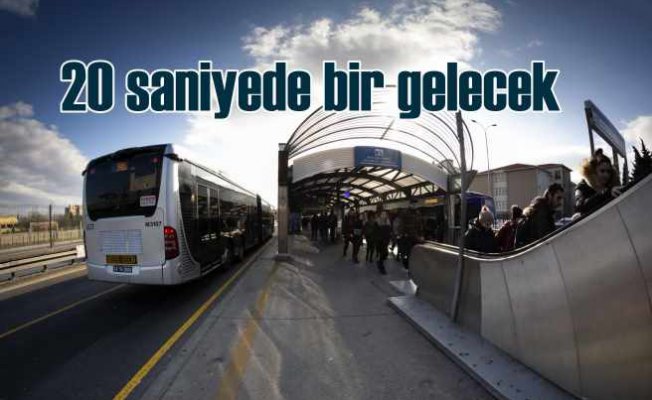 İstanbul'da metrobüs seferleri kış ayında artırıldı
