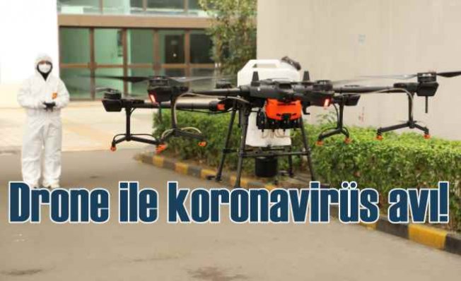 Dronlarla koronavirüs mücadelesinin 4 yolu