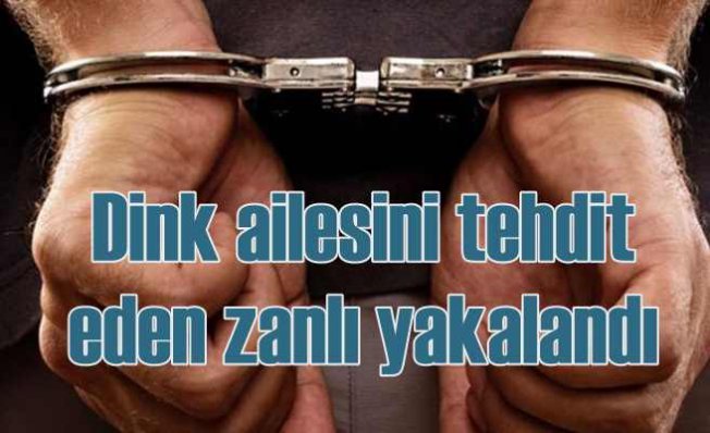Hrant Dink Vakfı'nı tehdit eden zanlı Konya'da yakalandı