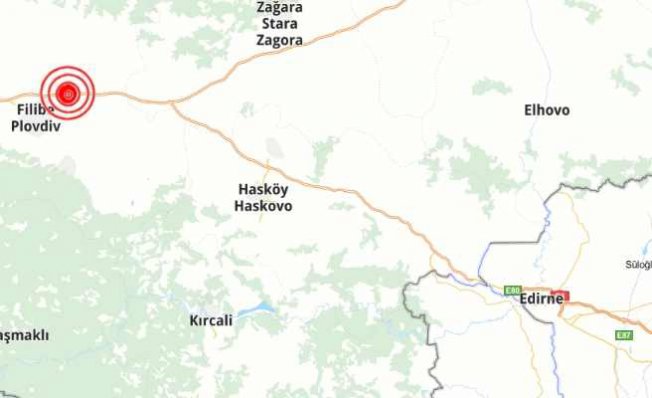 Trakya'da korkutan deprem | Bulgaristan 4.7 ile sallandı