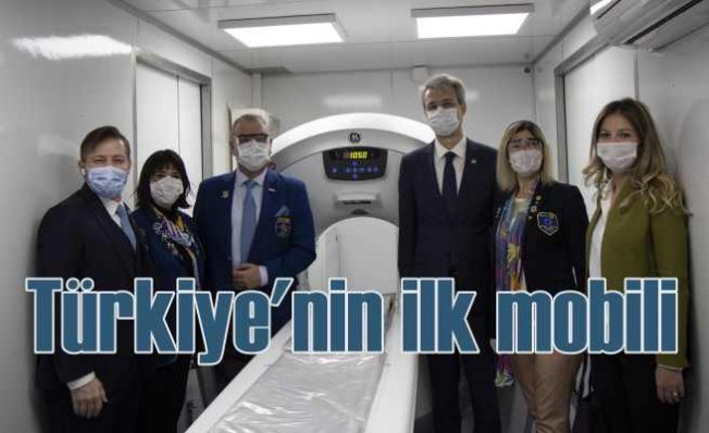 Türkiyen’nin ilk mobil tomografi cihazı hizmete alındı