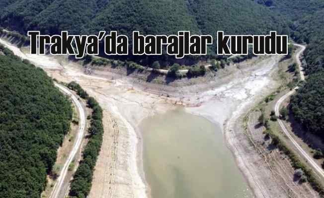 Trakya'da barajlar kurudu | İstanbul'un su kaynaklarında tehlike 