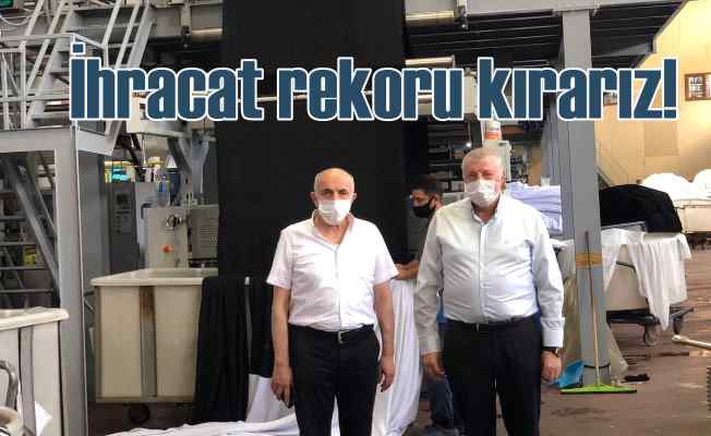 Bursalı tekstilciler | Uçuşlar açılsın ihracat rekorları kıralım