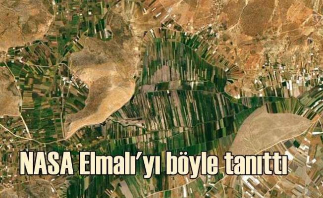 NASA'dan Elmalı fotoğrafı | Türk tarımına dikkat çekti
