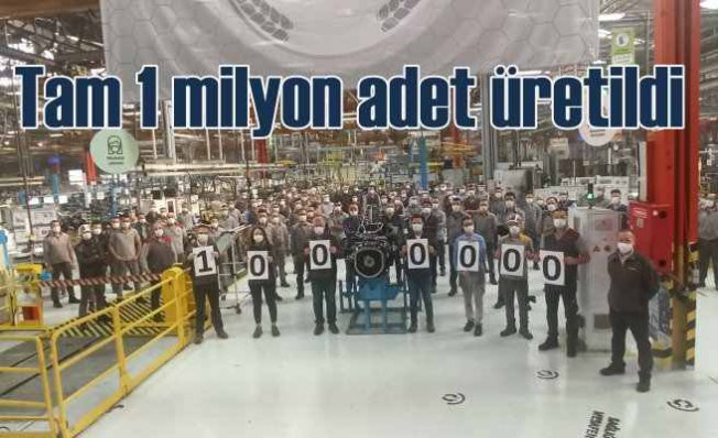 TürkTraktör 1 milyonuncu traktör gövdesini üretti