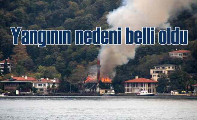Vaniköy Camii yangını | Tarihi camiyi elektrik tesisatı yakmış