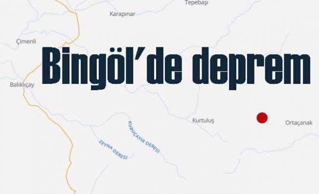 Bingöl'de deprem | Bingöl Ortaçanak 4.2 ile sallandı