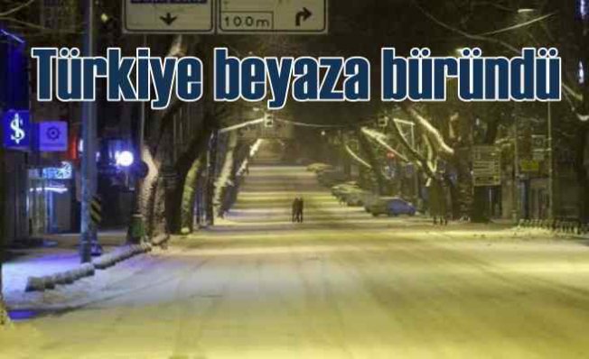Türkiye beyaza büründü | Kar yağışı üreticiyi sevindirdi