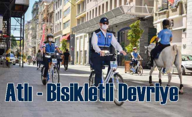 İBB'nin bisikletli zabıtaları devriye gezmeye başladı