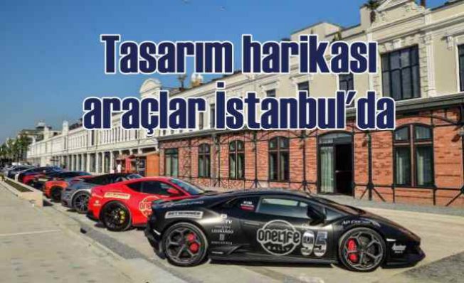 Galataport İstanbul’da tasarım harikası süper otomobiller sergisi
