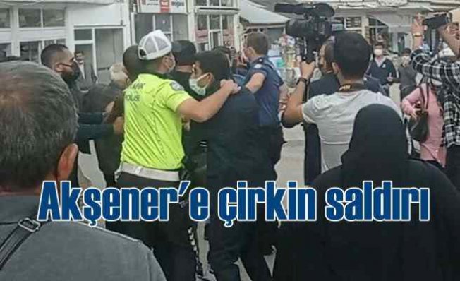 Meral Akşener'e Sivas'ta çirkin saldırı