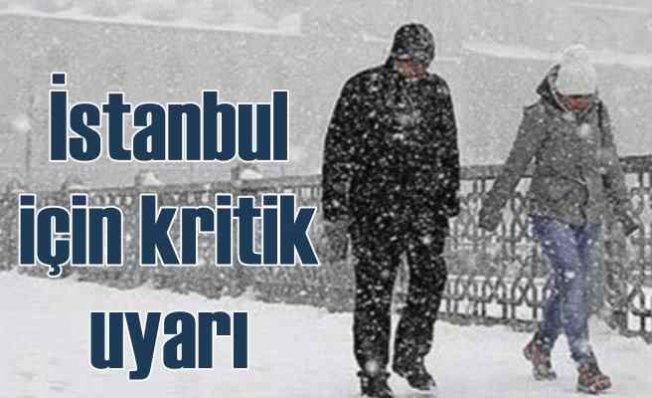 AKOM'dan İstanbul için 4 günlük karuyarısı geldi