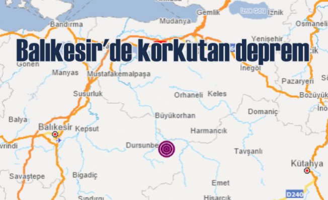 Balıkesir'de korkutan deprem | Balıkesir 5.0 ile sallandı