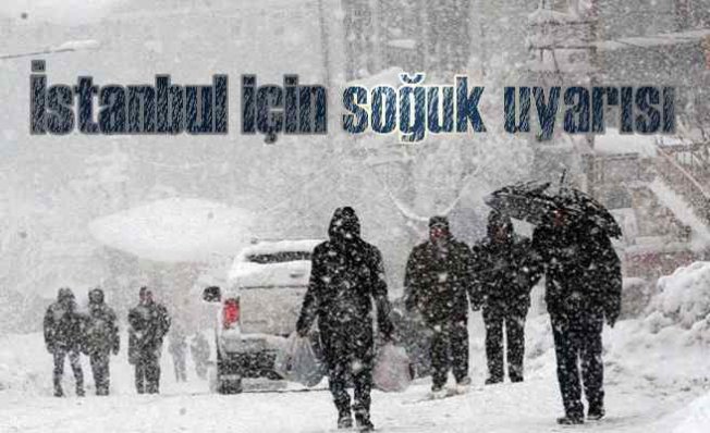 Meteoroloji İstanbul için saat verdi | Soğuk ve kar etkisi artacak
